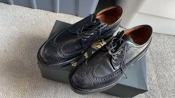 새상품 ALDEN 코도반 #N5504 7.5D 블랙 발리 라스트