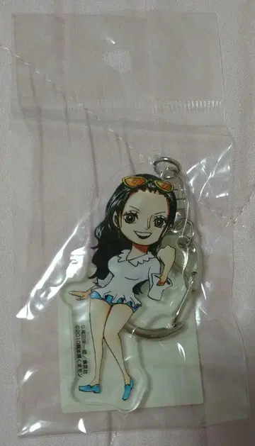 원피스 로빈 곰몬 콜라보 아크릴 키링