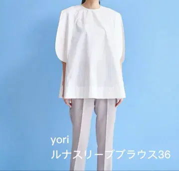 yori 루나 슬리브 블라우스 36