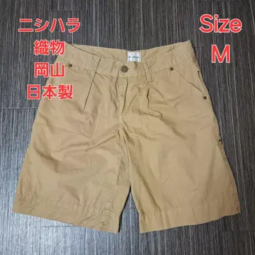 니시하라 직물 쿠라시키 오리지널 청바지 숏 팬츠 M