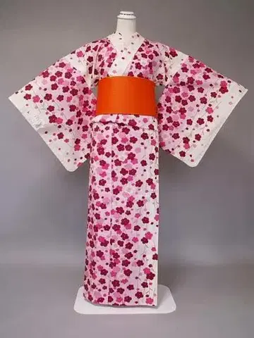 세이코 마츠다 꽃무늬 유카타 핑크 유카타만