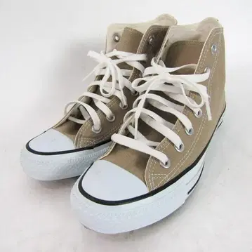컨버스 하이컷 신발 여성용 5 사이즈 베이지 계열 CONVERSE