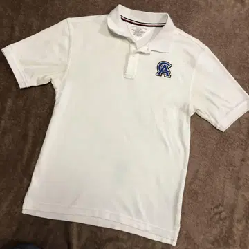 TOMMY HILFIGER 반팔 피케 셔츠 남성용 L 화이트 골프