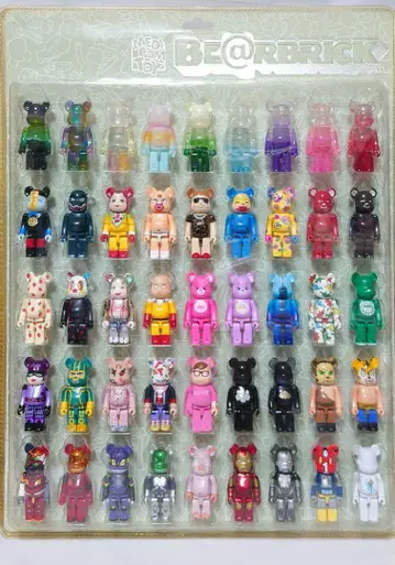 MEDICOM TOY 베어브릭 100% 45개