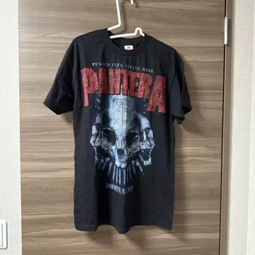 Pantera 스컬 프린트 티셔츠 M 사이즈