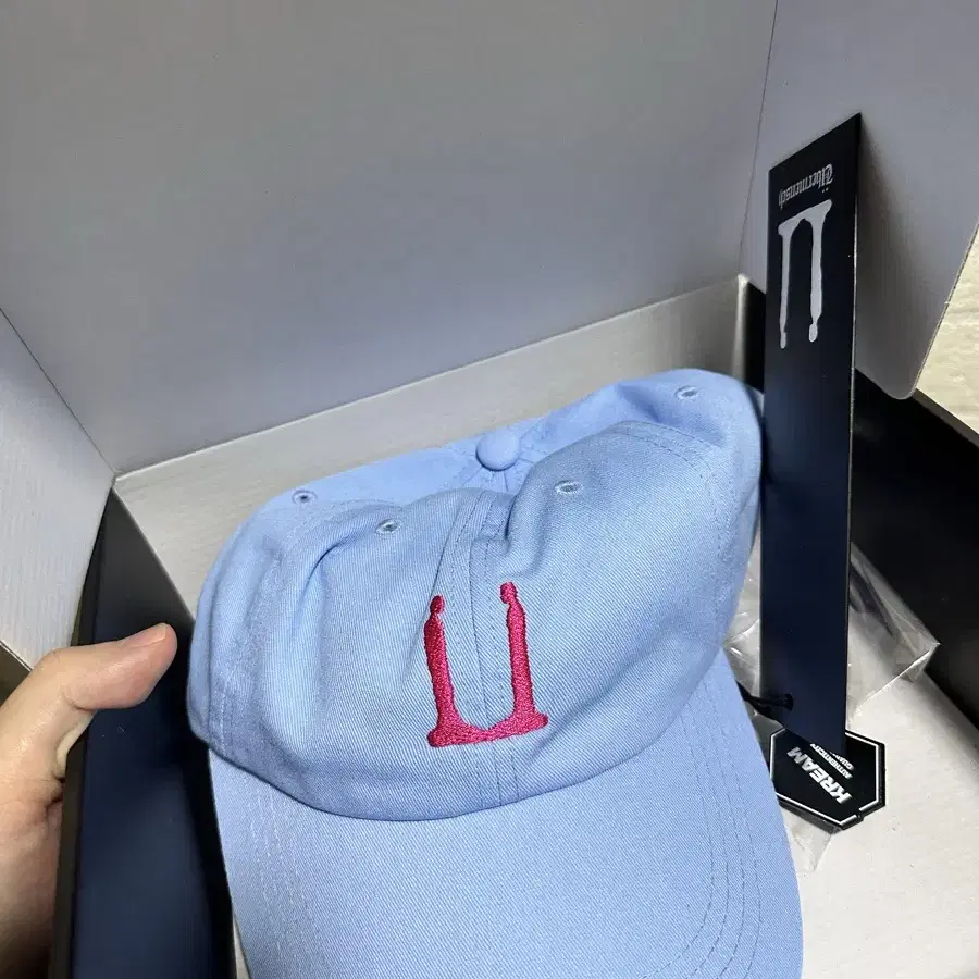 G-DRAGON Übermensch CAP SKYBLUE スカイブルー G-DRAGON | 지드래곤 G-dragon Ubermensh Cap Sky Blue #지디