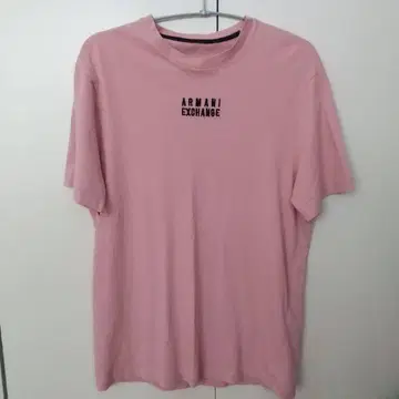 아르마니 Armani Exchange 핑크 티셔츠 상의