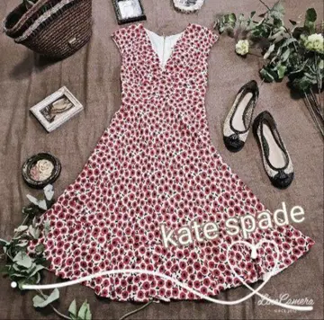 kate spade 플라워 프린트 원피스