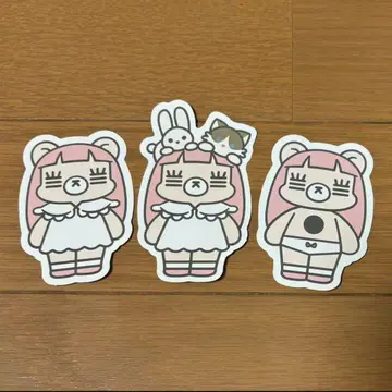 코레사와 레코의 비밀 스티커 세트
