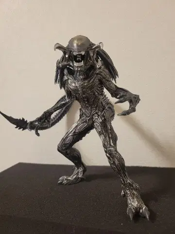 에이리언 피규어 실버 약 30cm