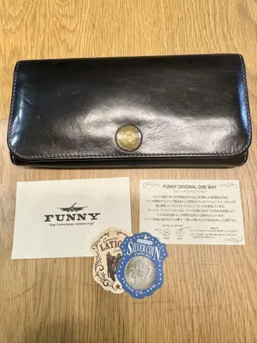 FUNNY 장지갑 블랙