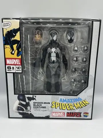 MAFEX 스파이더맨 블랙 코스튬 COMIC Ver.