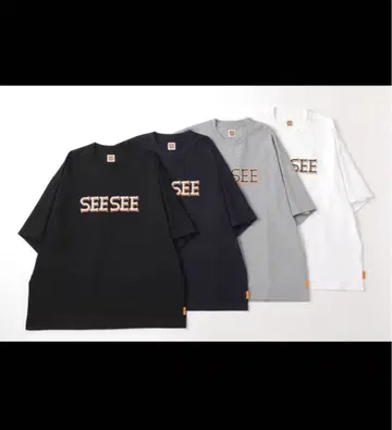 SEESEE BASIC SS TEE BLACK M 사이즈