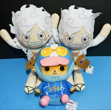 원피스 메차모후구토 봉제 인형 초파와 루피