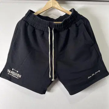VANQUISH 블랙 숏 팬츠 M