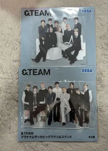 &TEAM 플래티넘 자카피그 아크릴 스탠드 전 2종 세트
