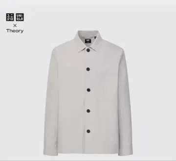 미사용 새상품 택 포함 유니클로 Theory 감동 셔츠 자켓 M