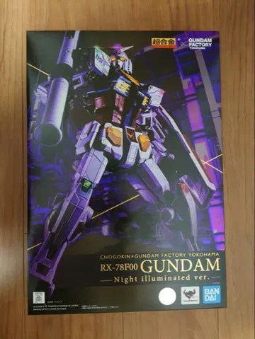 초합금 RX-78F00 GUNDAM Night illuminated