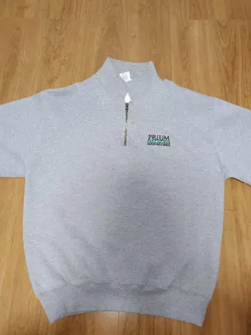 PRIUM COMPANIES 하프 지퍼 트레이닝복 그레이