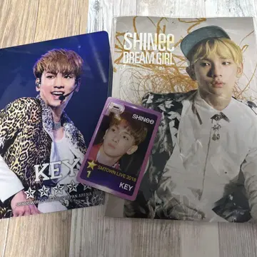 SHINee KEY 노트 카드 외 세트