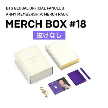 BTS MERCH BOX #18 정국