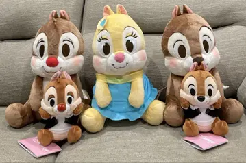 칩과 데일과 클라리스 코테토펑 BIG 봉제 인형 칩 데일 봉제 인형