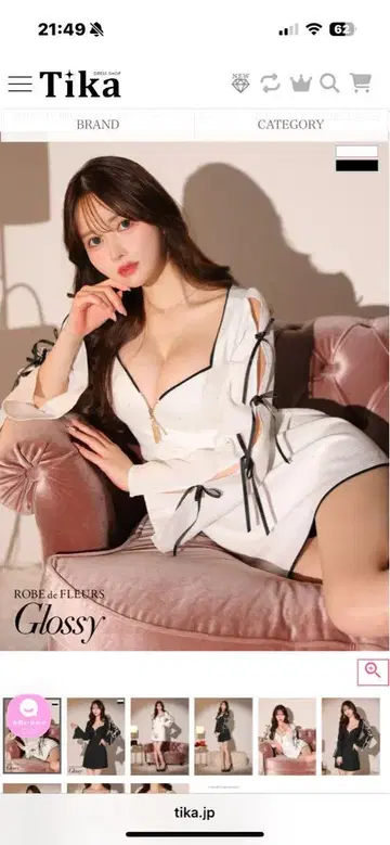 ROBE de FLEURS S 드레스