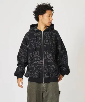 XLARGE 지퍼 후드티