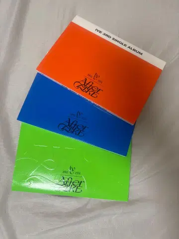 IVE After LIKE 앨범 3가지 색상