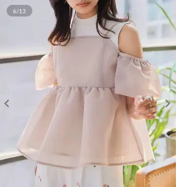 고베 레터스 2way 시어 종이상자 뷔스티에 [C7558]
