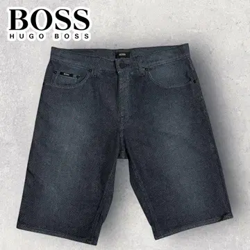 HUGO BOSS 휴고보스 데님 하프 팬츠