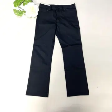 TAKEO KIKUCHI 블랙 부츠 컷 데님 남성용 L 사이즈 3