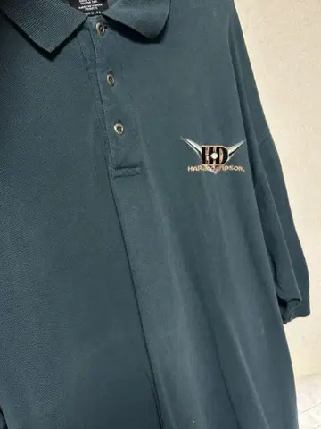 구제 의류 할리데이비슨 Harley-Davidson 피케 셔츠 반팔