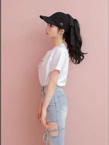 M me eme 3way 리본 캡