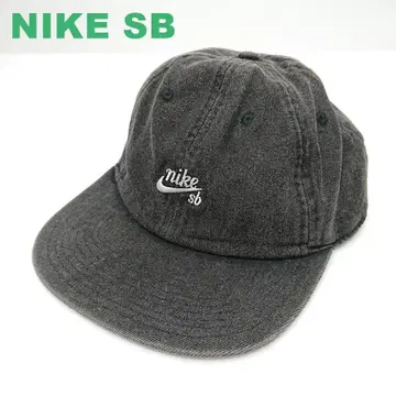 나이키 SB 데님 원단 캡 모자 블랙 남성용 사이즈