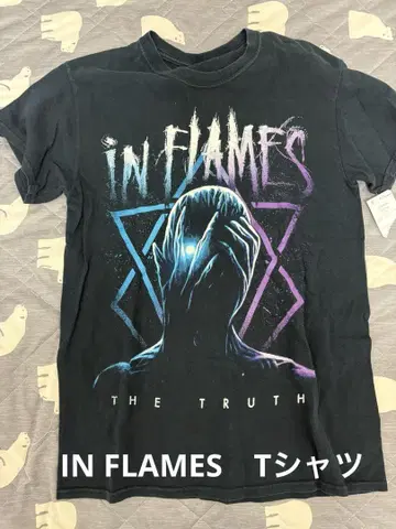 초레어! IN FLAMES 인 플레임스 티셔츠 블랙