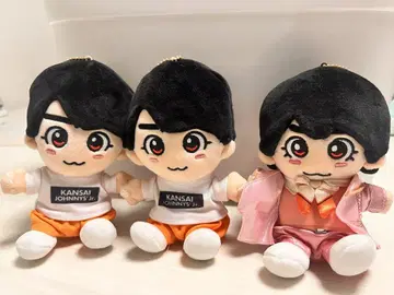 나니와 단시 오니시 류세이 치비 인형 3개 세트