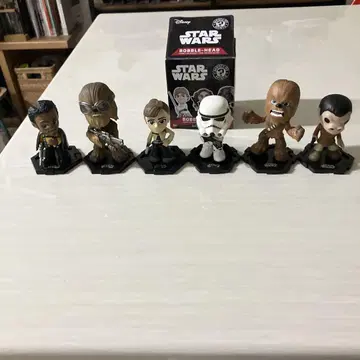 STAR WARS BOBBLE-HEAD 피규어 6개