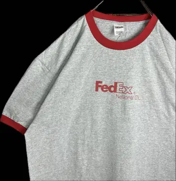 링거 티셔츠 FedEx 기업용 남성용 원포인트 XL 랄프 로렌