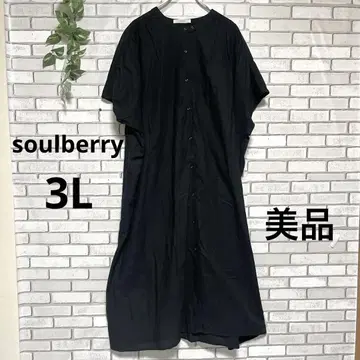 soulberry 서울베리 코튼 린넨 원피스 3L 빅 사이즈