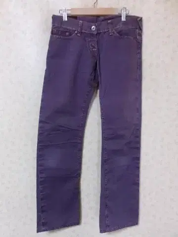 98214 Evisu 팬츠 보라색 28
