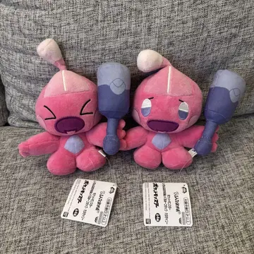 포켓몬스터 포켓몬 다양한 표정 봉제 인형 카누짱 2종 세트