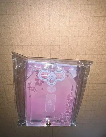 후쿠야 와카 벚꽃 부적 미니 아크릴 프레임