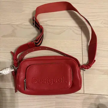 Desigual 레드 숄더백 스트랩 3종