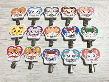 홋코코 하무타로 헤어 클립 전종 15종 컴프 컴플리트 묶음 판매
