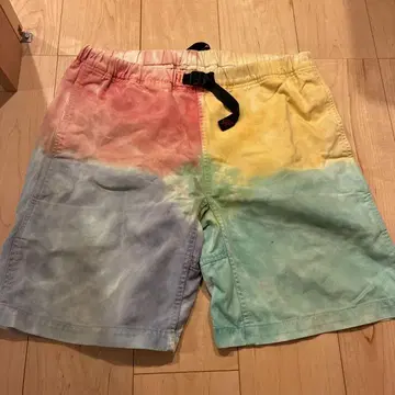 그라미치 타이다이 염색 숏 팬츠 L