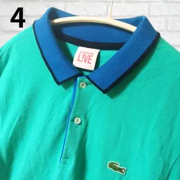 LACOSTE LIVE 라코스테 라이브 피케 셔츠 터콰이즈 그린