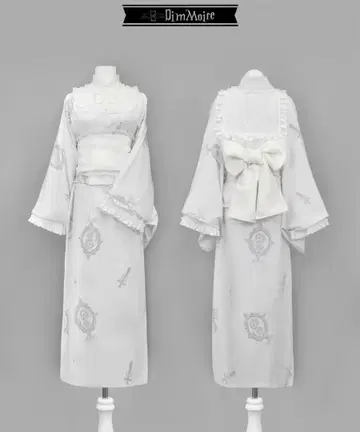 DimMoire 유카타 세트 [White]