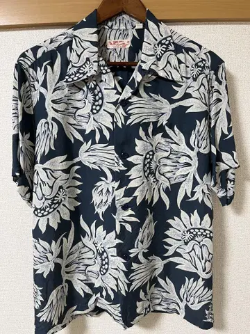 SUN SURF 선 서핑 알로하 셔츠 S 사이즈 SS37776