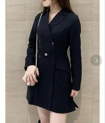 스나이델 벨트 세트 자켓 미니 원피스